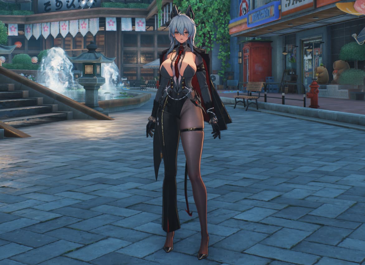 赞妮 西装女士 3.0修复