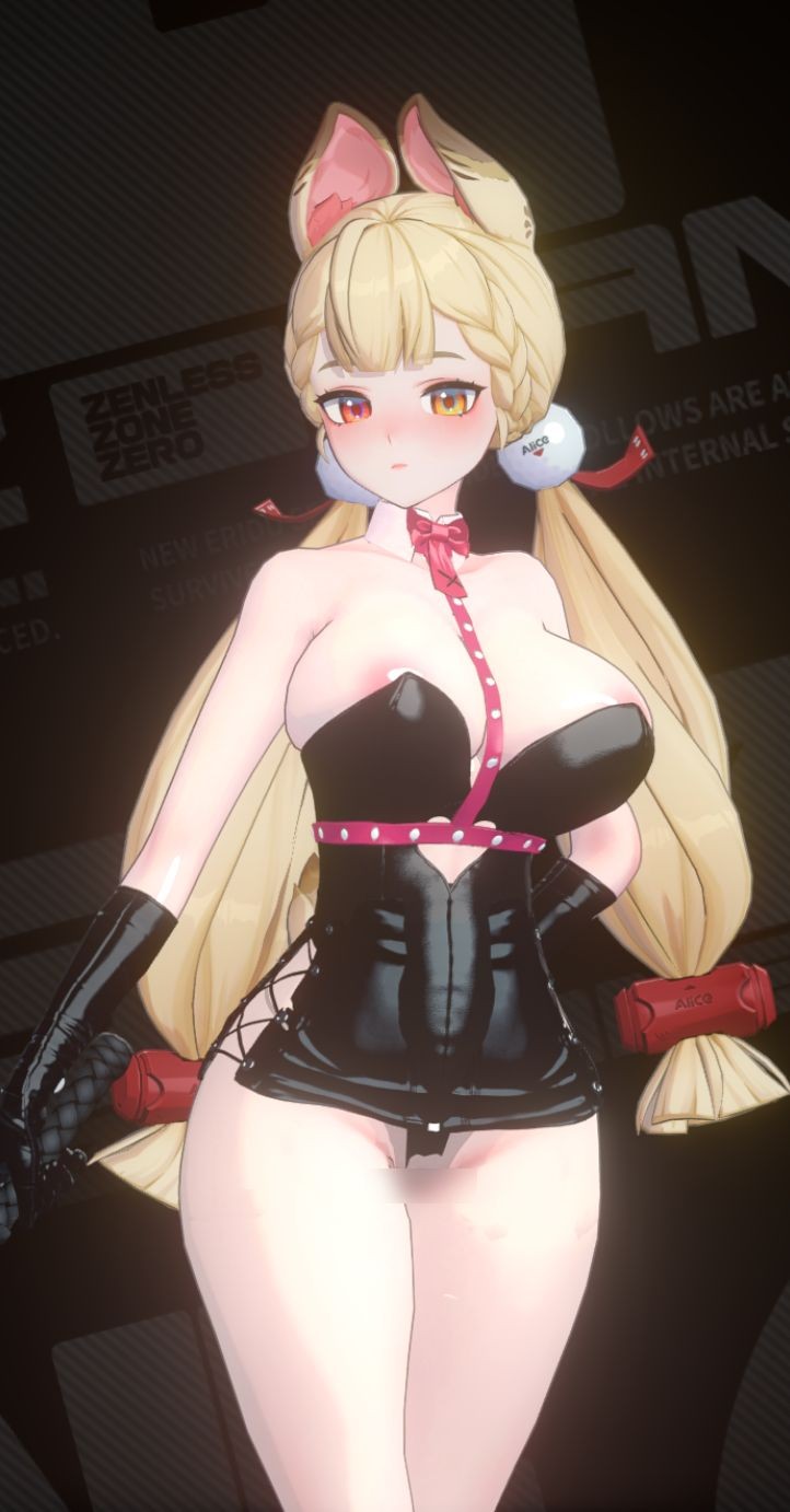 爱丽丝 乳胶兔女郎 改版